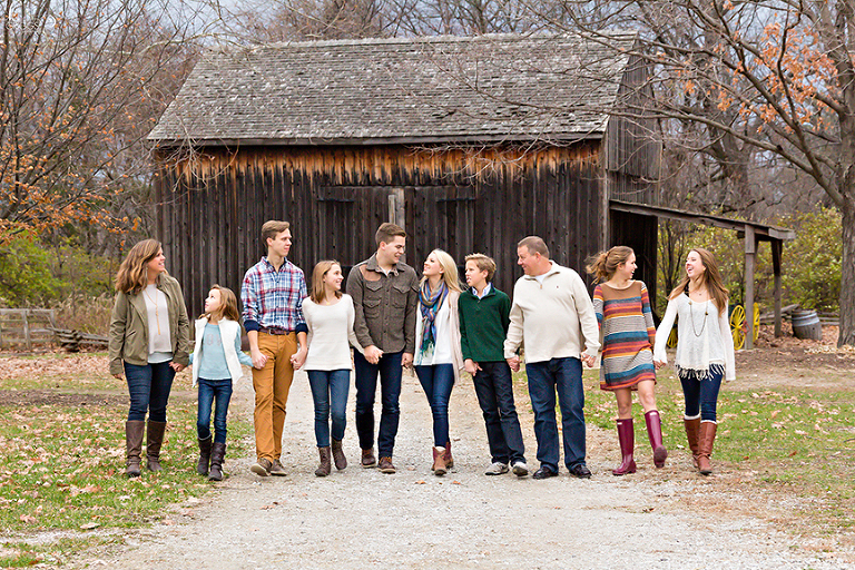 Family Fall Photos Faust Park