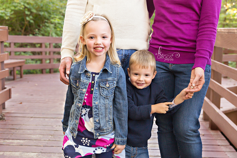 Two adorable kiddos at Longview Farm Park | St. Louis Family Photographer