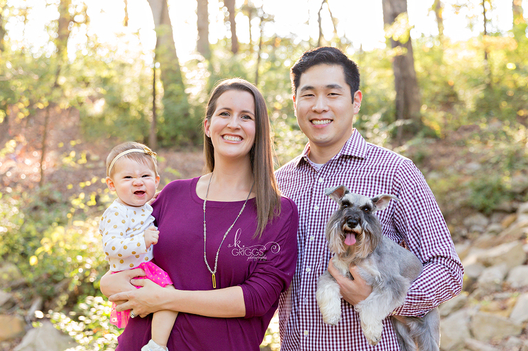 Baby and her parents | St. Louis Family Photos