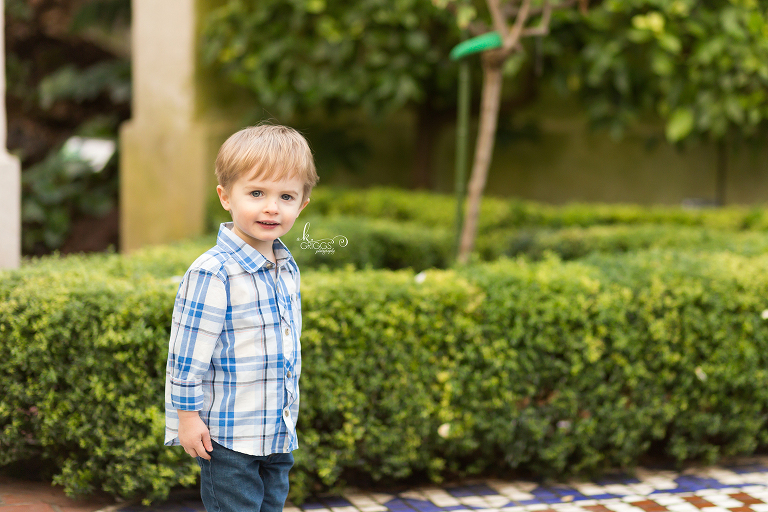 Young boy looking at camera - St. Louis Photographer